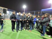 INAUGURAN MEJORAMIENTO DE MULTICANCHA EN VILLA QUITASOLES
