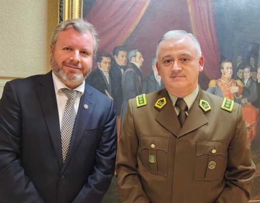 Trisotti solicitó al General Director de Carabineros cubrir puestos de los desvinculados por corrupción en Huara y aumento de dotación en toda la Región