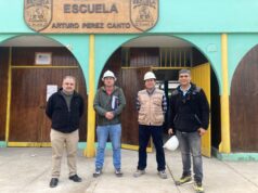 Proyecto de Conservación de Infraestructura de la Escuela Arturo Pérez Canto de Vallenar presenta un 40% de avance