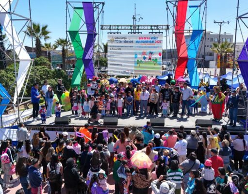 Alto Hospicio celebra Día multicultural de la Niñez