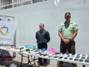 Municipio de Alto Hospicio y Carabineros retiran armas blancas y droga en inmuebles abandonados
