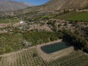 Autoridades del agro recorren obra acumulación bonificada por la Ley de Riego de pequeño productor de Salamanca