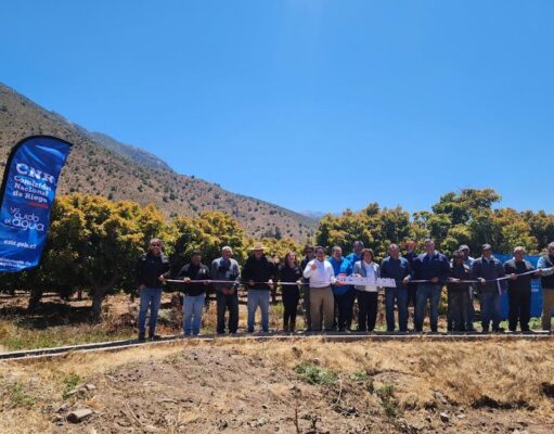 Regantes del Choapa reciben bonificaciones de riego por $3.100 millones