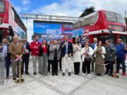 Puerto Montt presenta servicio gratuito de buses turísticos de dos pisos