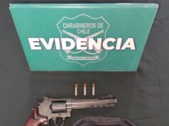 Jóvenes que portaban armas en plaza fueron detenidos por Carabineros