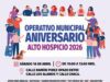 Operativo municipal por los 22 años de Alto Hospicio