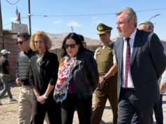 Senador Renzo Trisotti recorrió Tarapacá junto a ministra Trinidad Steinert en operativos de seguridad