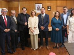 Delegada presidencial con Unidad de Pastores Evangélicos