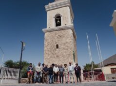 Gobierno Regional impulsa acciones para resguardar el Campanario y la Iglesia de San Lorenzo de Tarapacá