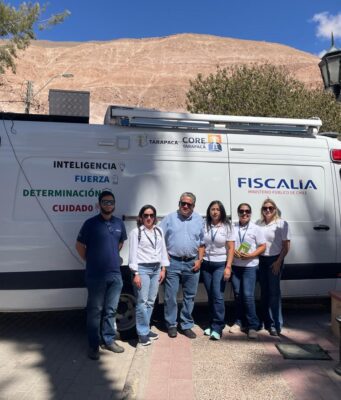 Fiscalía Móvil llegó hasta Camiña para acercar la atención a la comunidad