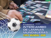 Municipio realizará nueva jornada de intercambio de láminas de fútbol este sábado en el Anfiteatro Municipal