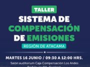 Seremi del Medio Ambiente invita al Taller del Sistema de Compensación de Emisiones – Región Atacama