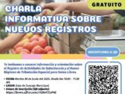 Municipio invita a charla sobre nuevos registros tributarios para feriantes y emprendedores