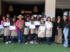 Veinte mujeres se capacitaron en elaboración de sushi en Alto Hospicio