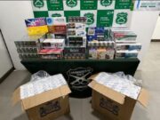 Central de Televigilancia detecta venta de cigarrillos de contrabando y permite incautación de más de 3 mil cajetillas