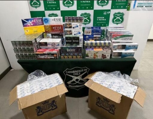 Central de Televigilancia detecta venta de cigarrillos de contrabando y permite incautación de más de 3 mil cajetillas