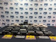 TRABAJO COORDINADO ENTRE PDI Y ADUANAS PERMITE LA INCAUTACIÓN DE CASI 83 KILOS DE DROGA