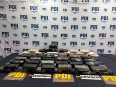 TRABAJO COORDINADO ENTRE PDI Y ADUANAS PERMITE LA INCAUTACIÓN DE CASI 83 KILOS DE DROGA