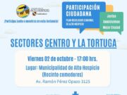 Municipio invita a vecinos del Centro y La Tortuga a participar en la actualización del Plan Regulador Comunal