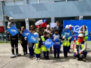 Más de 500 alumnos aprenden con CGE medidas de seguridad para elevar volantines