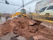 Municipio finaliza reparación de socavón en avenida Las Américas