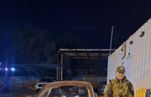 Carabineros recupera en Pozo Almonte vehículo robado en Iquique