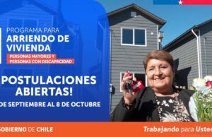 Minvu anuncia la apertura del llamado de 2026 al Subsidio de Arriendo para Personas Mayores y Personas con Discapacidad