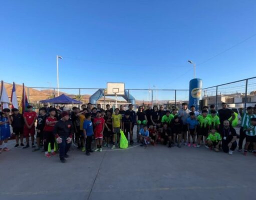 Campeonato de Baby Fútbol reúne a la comunidad de Santa Rosa en Alto Hospicio