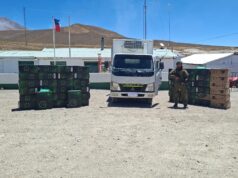 Carabineros incautó 85 mil cajetillas de cigarrillos de contrabando
