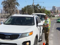 Carabineros detuvo a 95 personas durante el fin de semana largo
