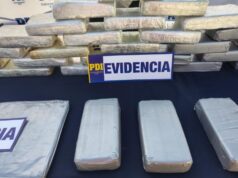 En prisión preventiva quedaron tres sujetos detenidos con más de 38 kilos de ketamina