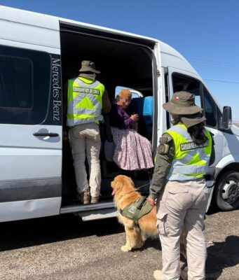 Can detector North permitió detectar 169 ovoides de pasta base de cocaína en Huara.