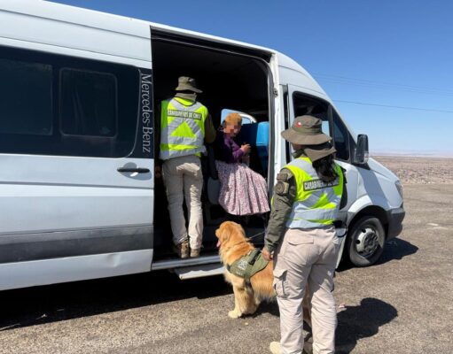 Can detector North permitió detectar 169 ovoides de pasta base de cocaína en Huara.