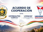 ULG de Chile y Universidad Mayor de San Simón de Bolivia formalizan acuerdo de cooperación académica internacional