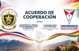 ULG de Chile y Universidad Mayor de San Simón de Bolivia formalizan acuerdo de cooperación académica internacional
